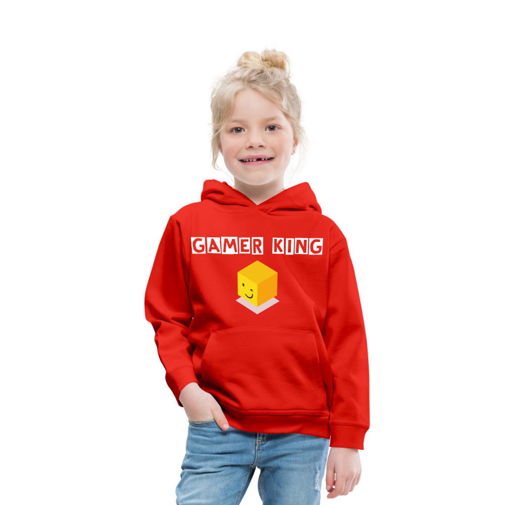 Gamer King Hoodie - The Elijah Collection - red