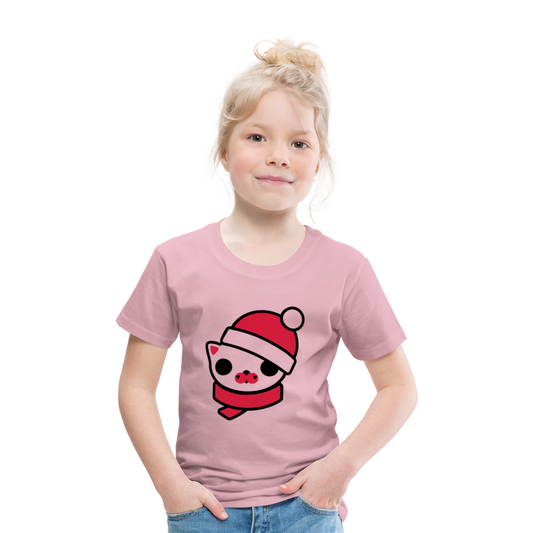 Christmas Kitty - T shirt - The Freja Collection - rose shadow