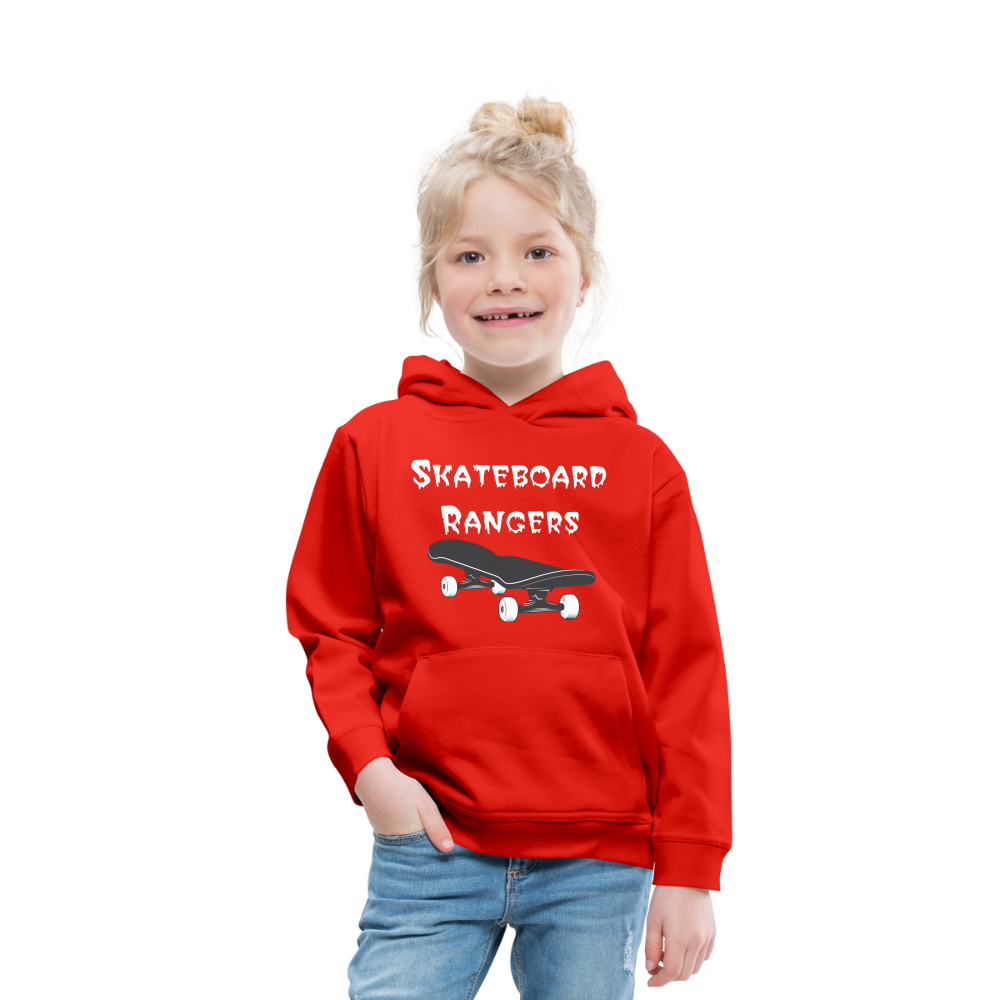 Skateboard Rangers Hoodie - The Elijah Collection - red