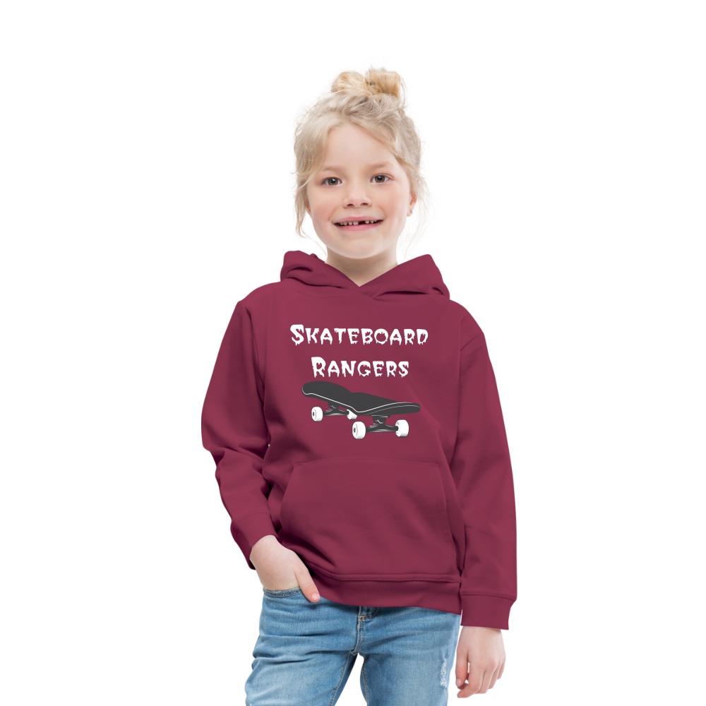 Skateboard Rangers Hoodie - The Elijah Collection - bordeaux