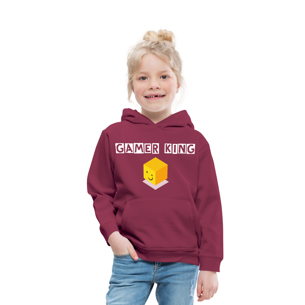 Gamer King Hoodie - The Elijah Collection - bordeaux