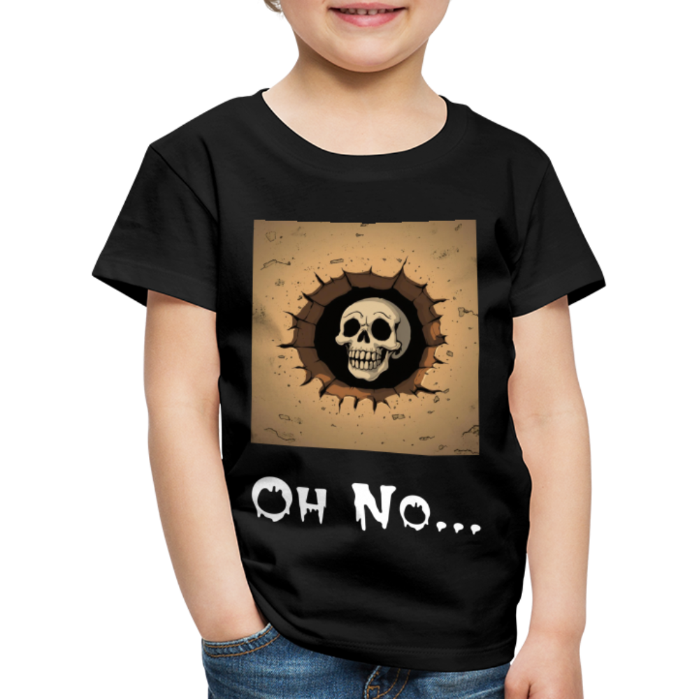 Oh No... T Shirt - The Elijah Collection - black