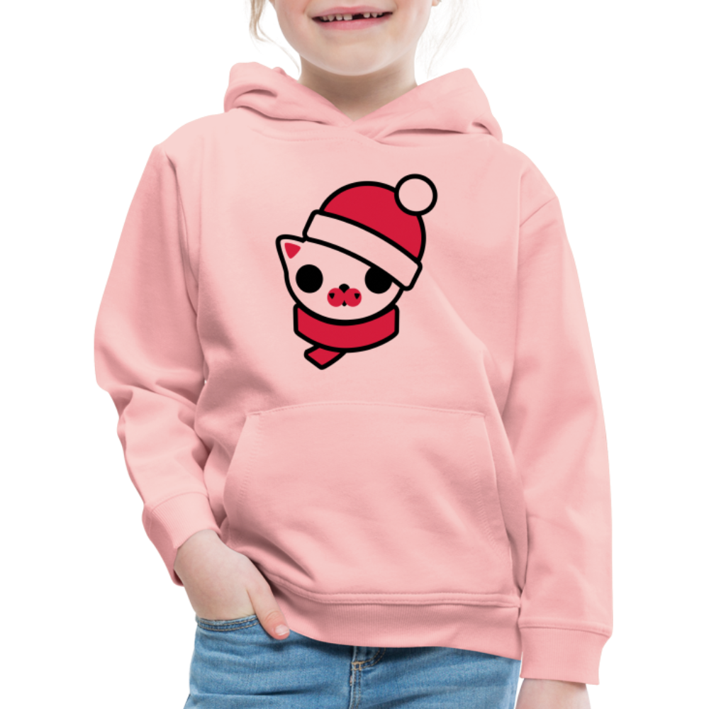 Christmas Kitty - Hoodie - The Freja Collection - crystal pink