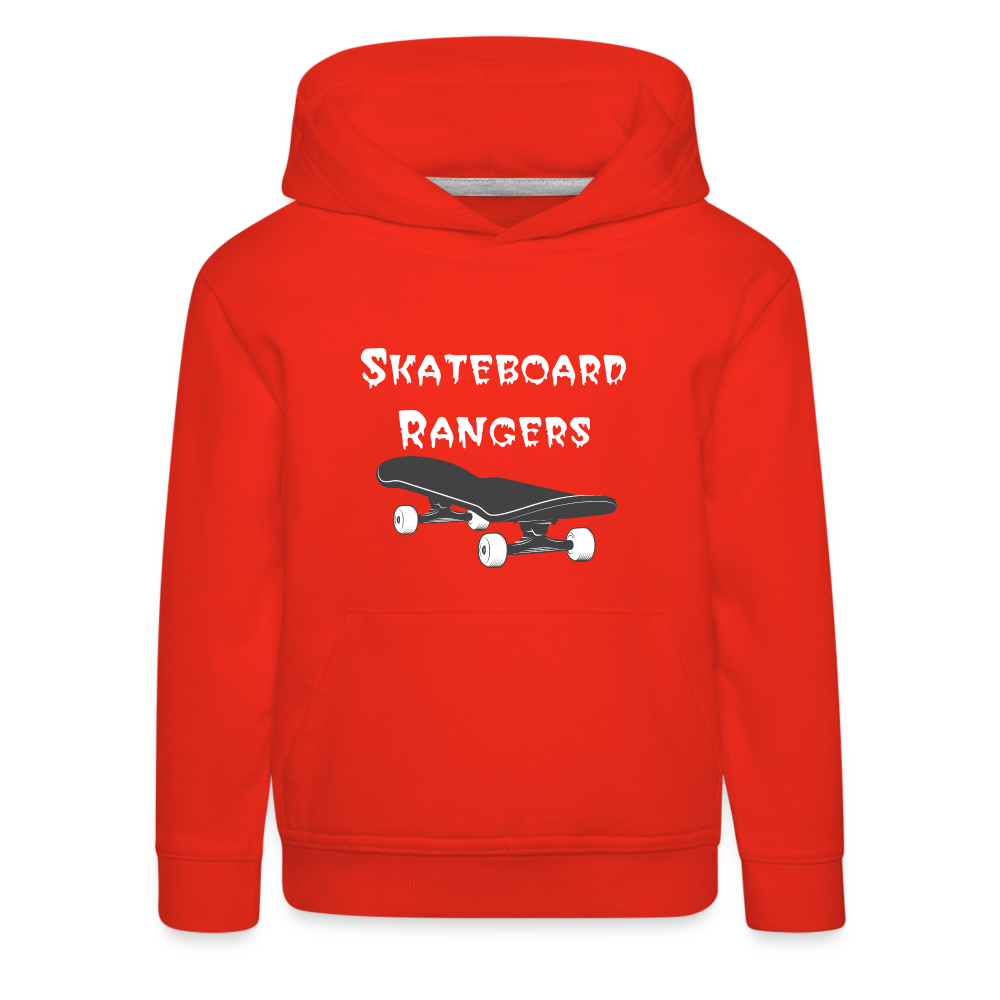 Skateboard Rangers Hoodie - The Elijah Collection - red