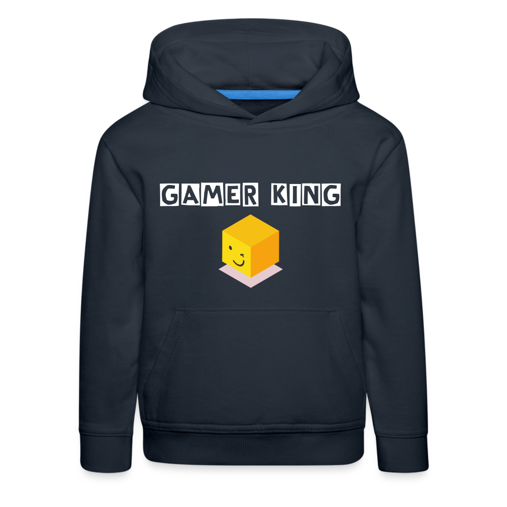 Gamer King Hoodie - The Elijah Collection - navy