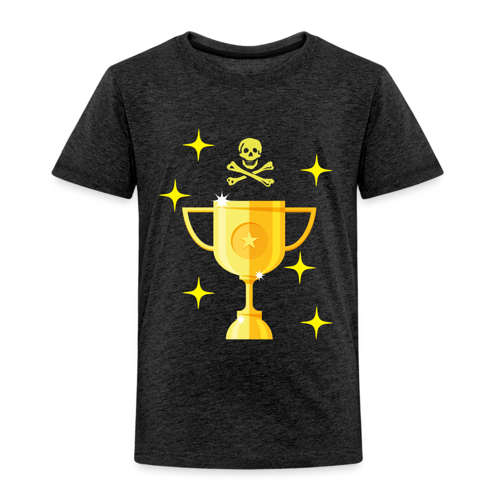 Pirate Champion T-Shirt By Elijah - charcoal grey