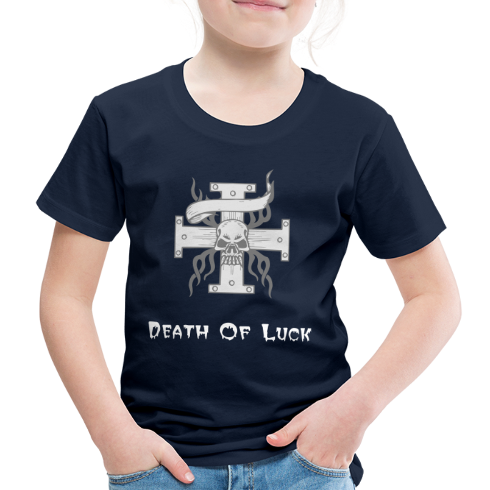 Death Of Luck - T Shirt - The Elijah Collection - navy