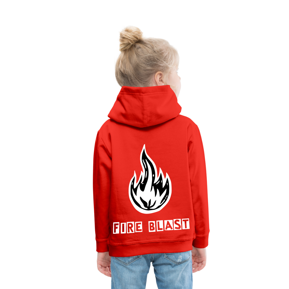 Fire Blast Hoodie - red