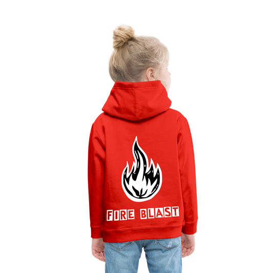 Fire Blast Hoodie - red