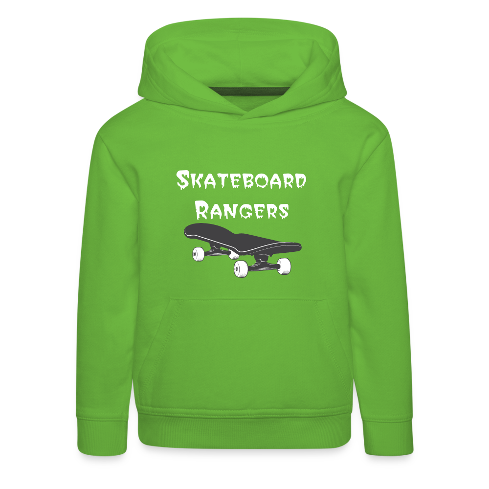 Skateboard Rangers Hoodie - The Elijah Collection - light green