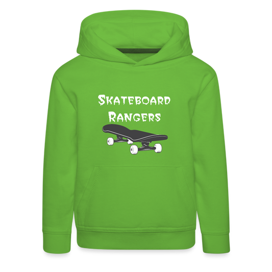 Skateboard Rangers Hoodie - The Elijah Collection - light green