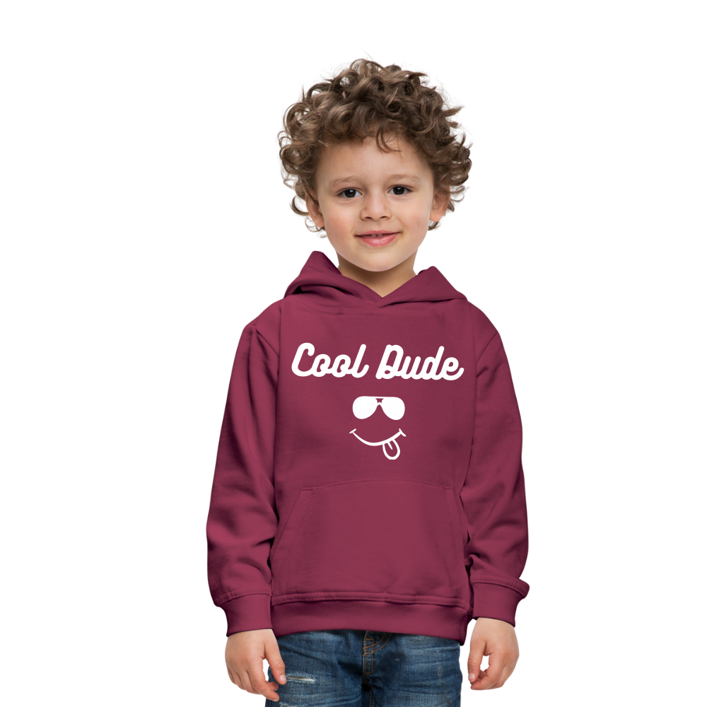 Cool Dude Hoodie - The Elijah Collection - bordeaux