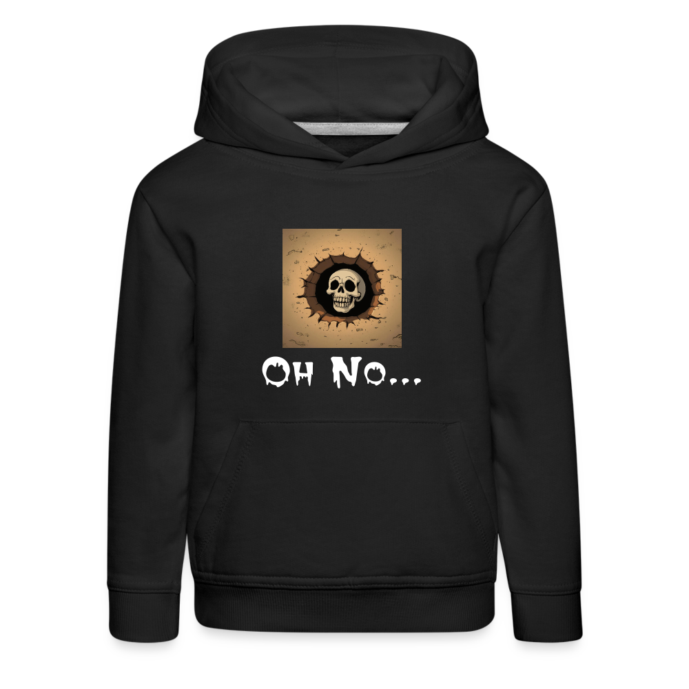 Oh No... Hoodie - The Elijah Collection - black