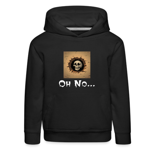 Oh No... Hoodie - The Elijah Collection - black