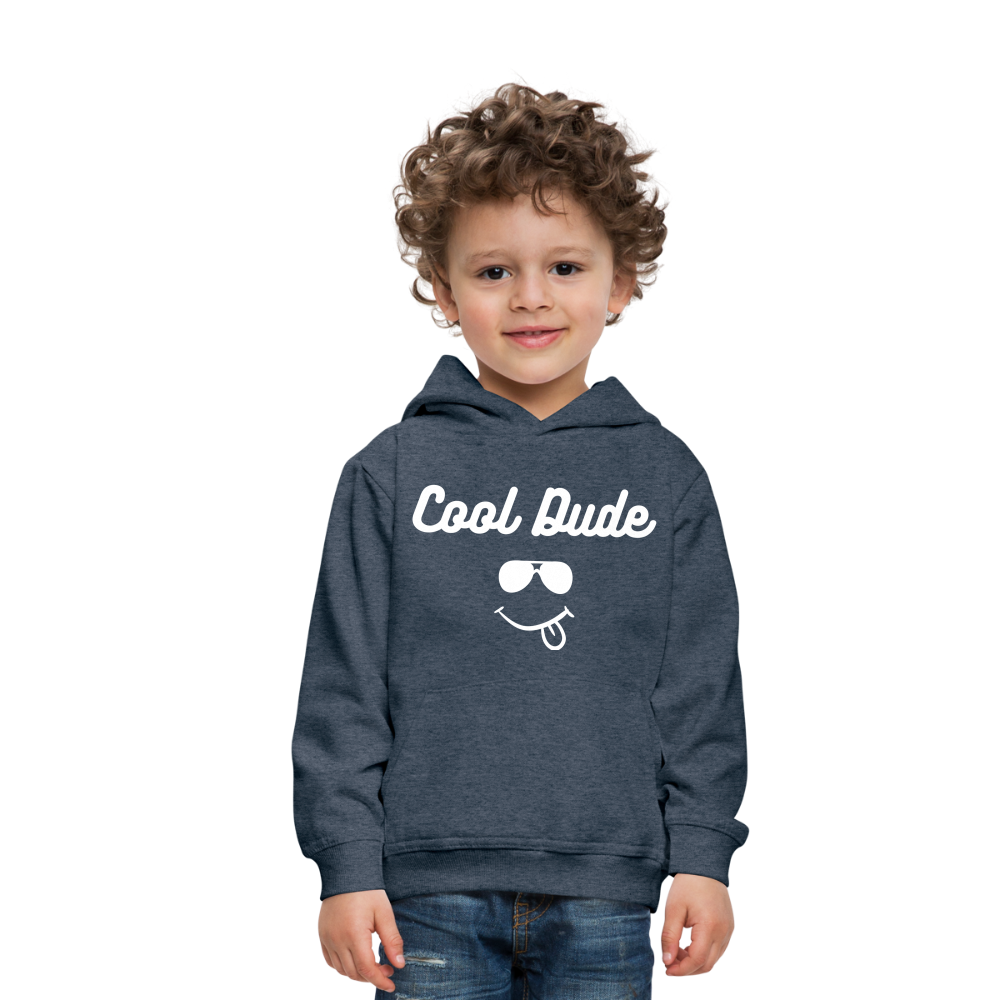 Cool Dude Hoodie - The Elijah Collection - heather denim