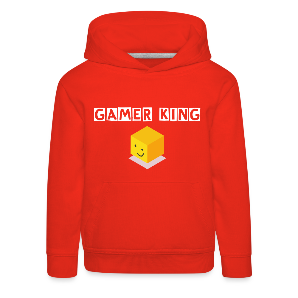 Gamer King Hoodie - The Elijah Collection - red