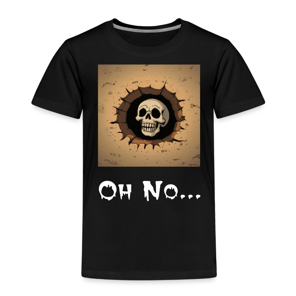 Oh No... T Shirt - The Elijah Collection - black