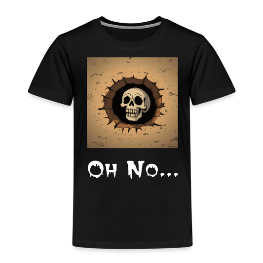 Oh No... T Shirt - The Elijah Collection - black