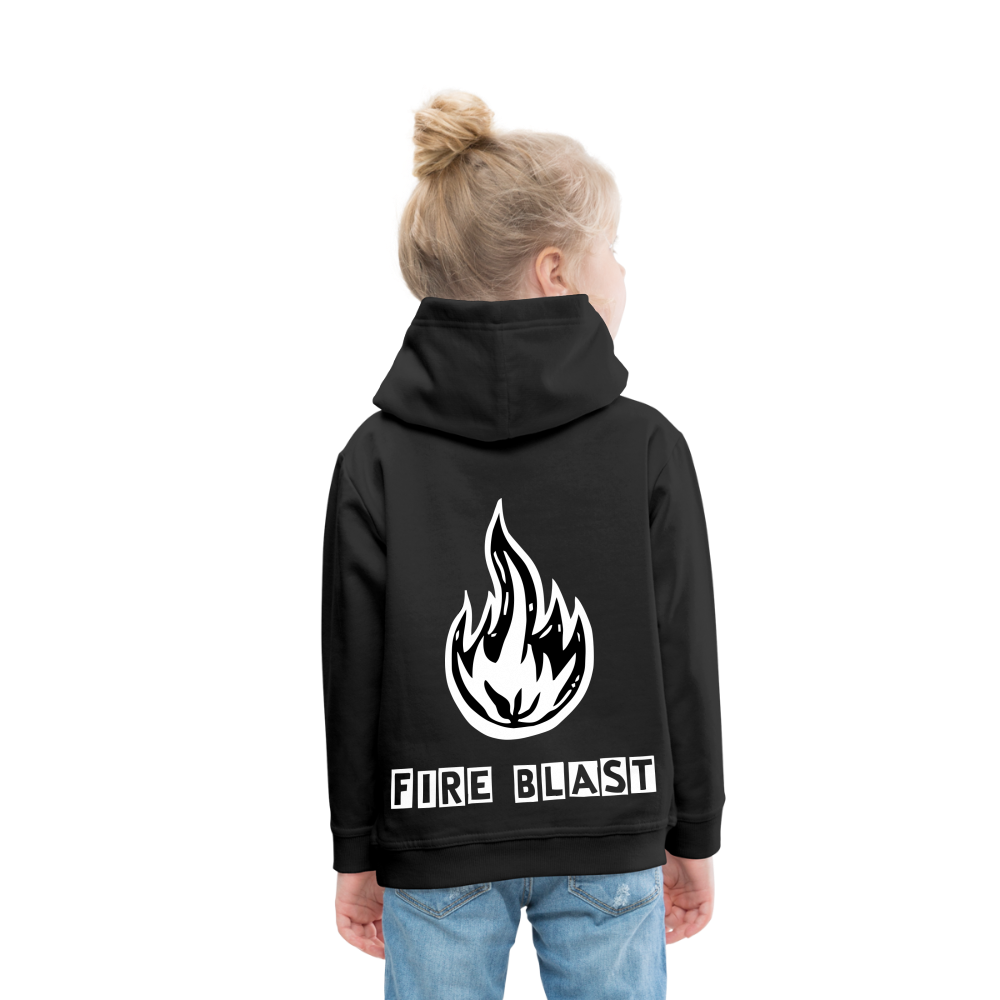 Fire Blast Hoodie - black