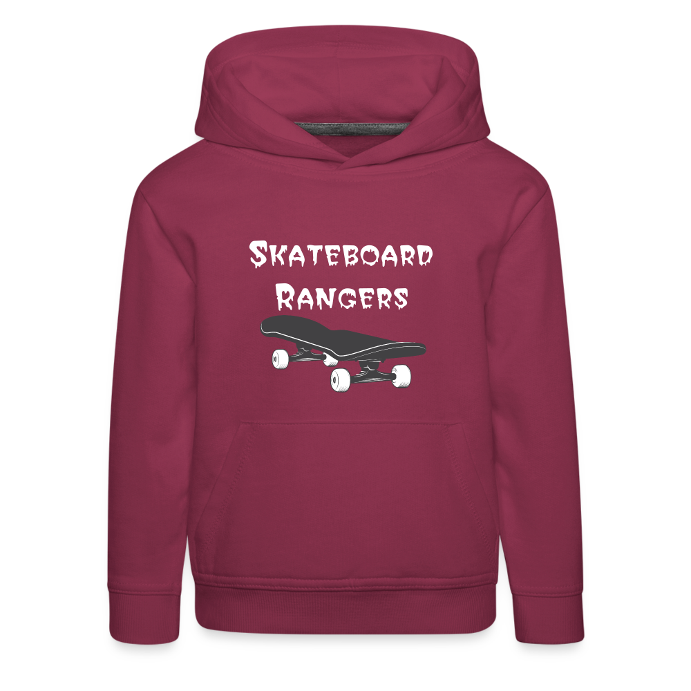 Skateboard Rangers Hoodie - The Elijah Collection - bordeaux