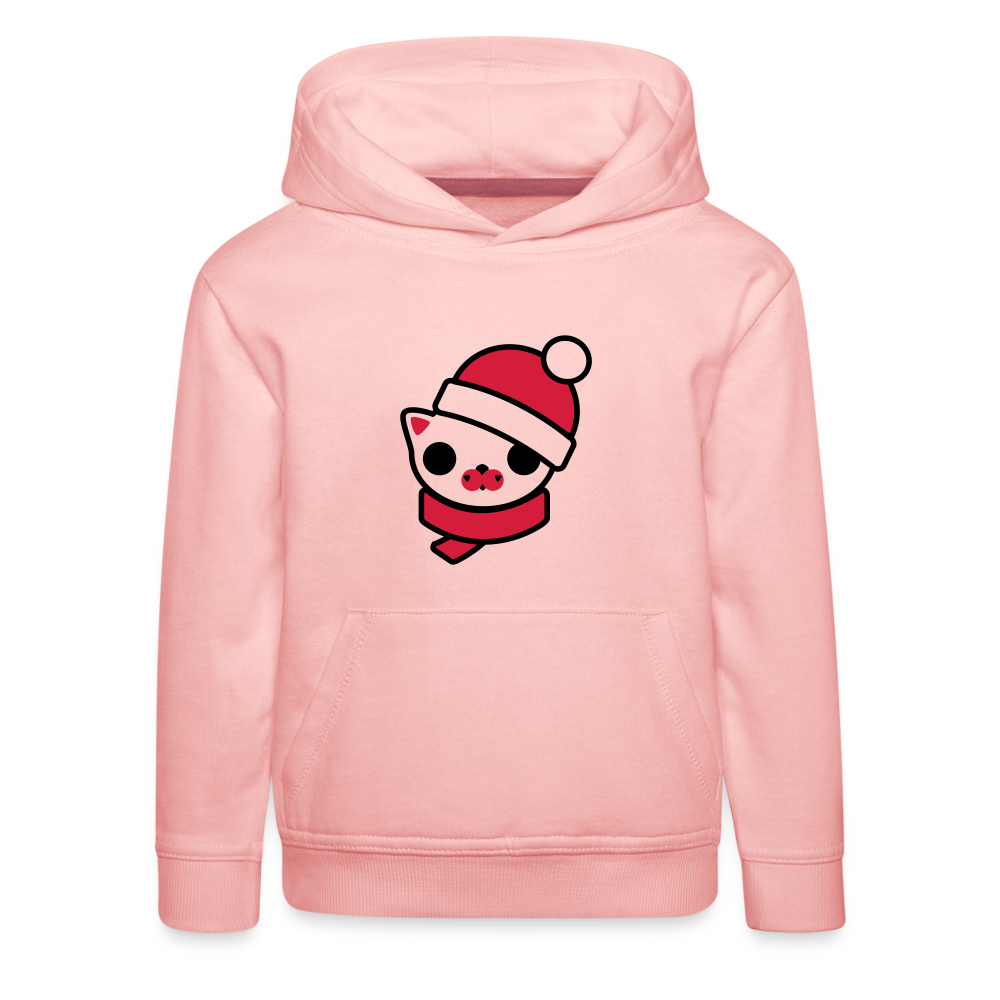 Christmas Kitty - Hoodie - The Freja Collection - crystal pink