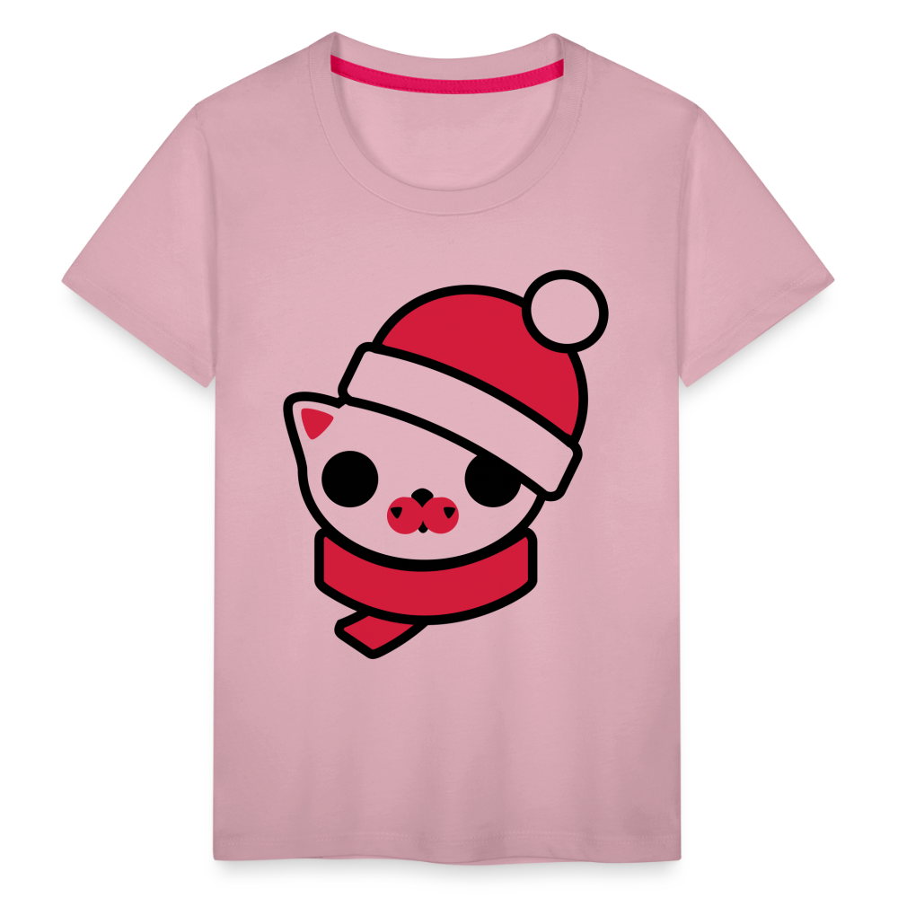 Christmas Kitty - T shirt - The Freja Collection - rose shadow