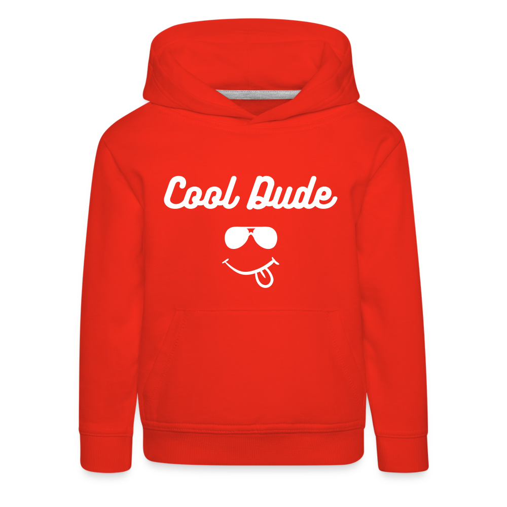 Cool Dude Hoodie - The Elijah Collection - red