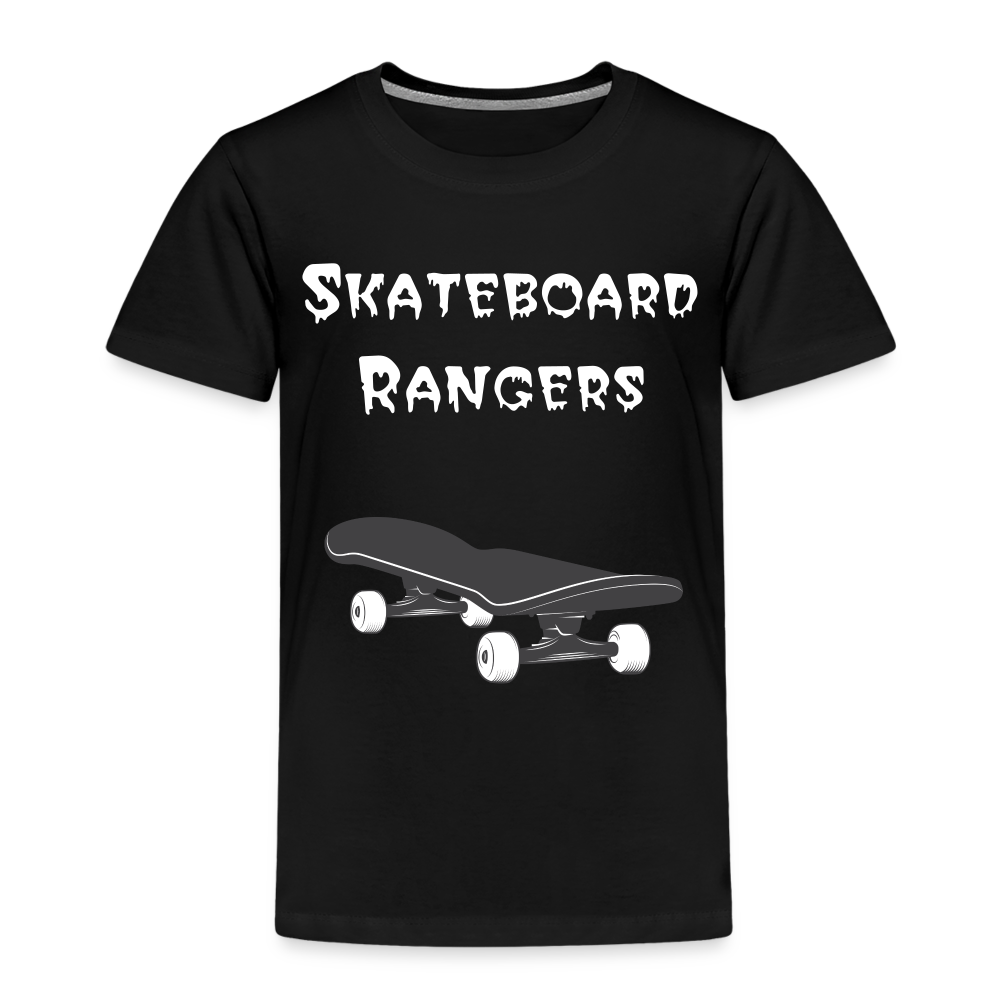 Skateboard Rangers Tee - The Elijah Collection - black