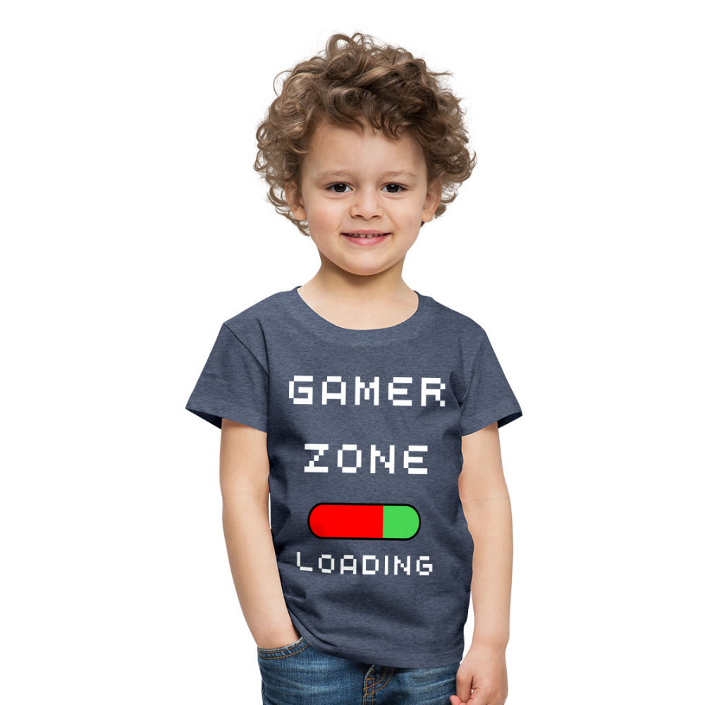 Gamer Zone T Shirt - The Elijah Collecection - heather blue