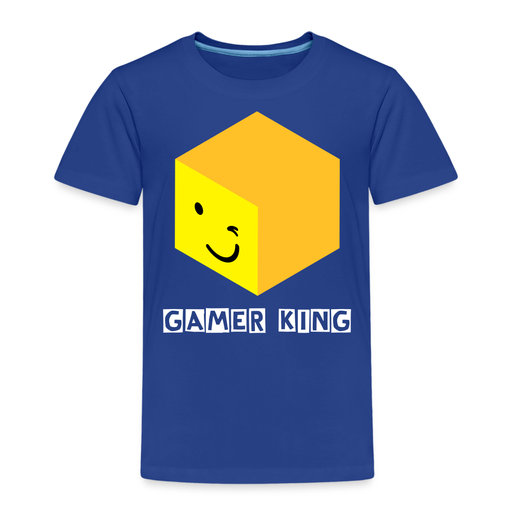 Gamer King T-Shirt - The Elijah Collection - royal blue