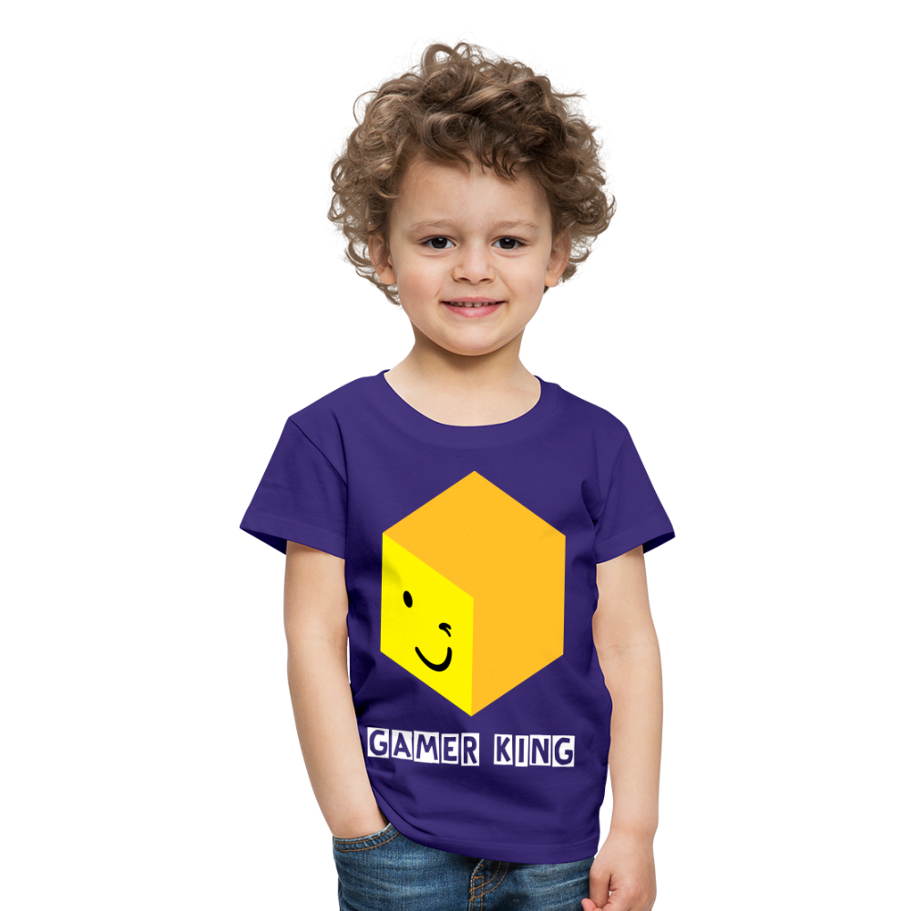 Gamer King T-Shirt - The Elijah Collection - purple