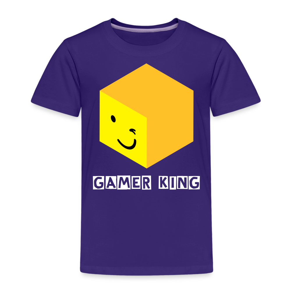 Gamer King T-Shirt - The Elijah Collection - purple