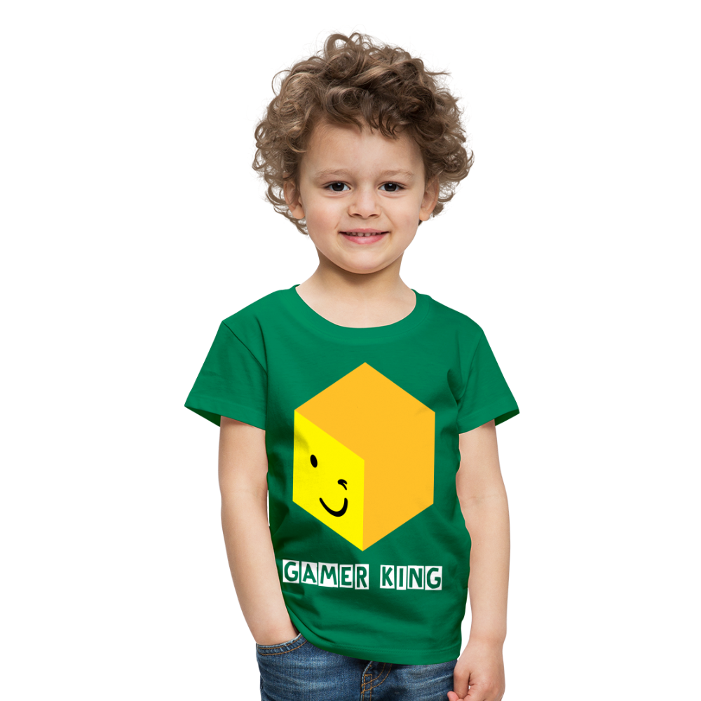 Gamer King T-Shirt - The Elijah Collection - kelly green