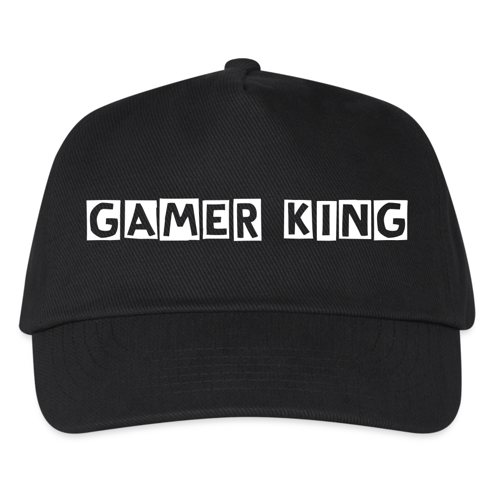 Gamer King Baseball Cap - The Elijah Colelction - black