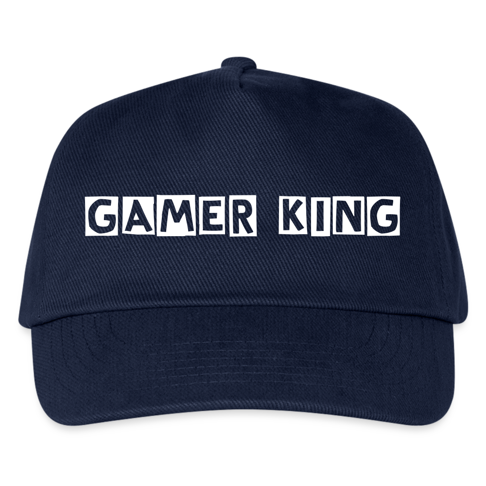 Gamer King Baseball Cap - The Elijah Colelction - navy