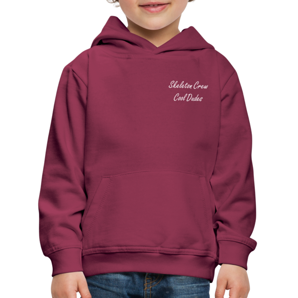 Skeleton Crew Cool Dudes Hoodie - The Elijah Collection - bordeaux