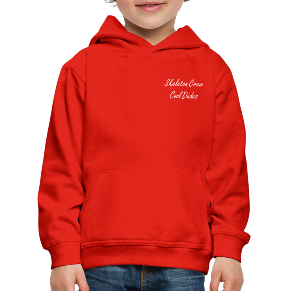 Skeleton Crew Cool Dudes Hoodie - The Elijah Collection - red