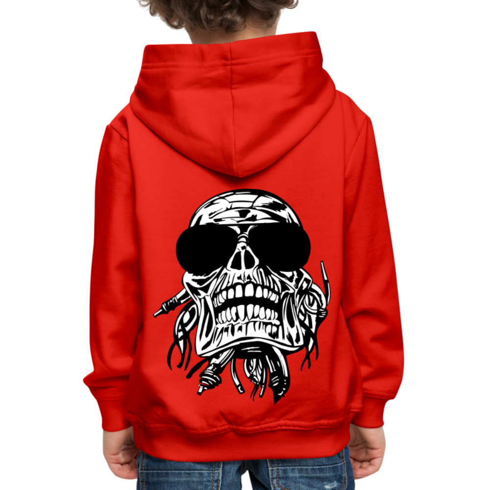 Skeleton Crew Cool Dudes Hoodie - The Elijah Collection - red