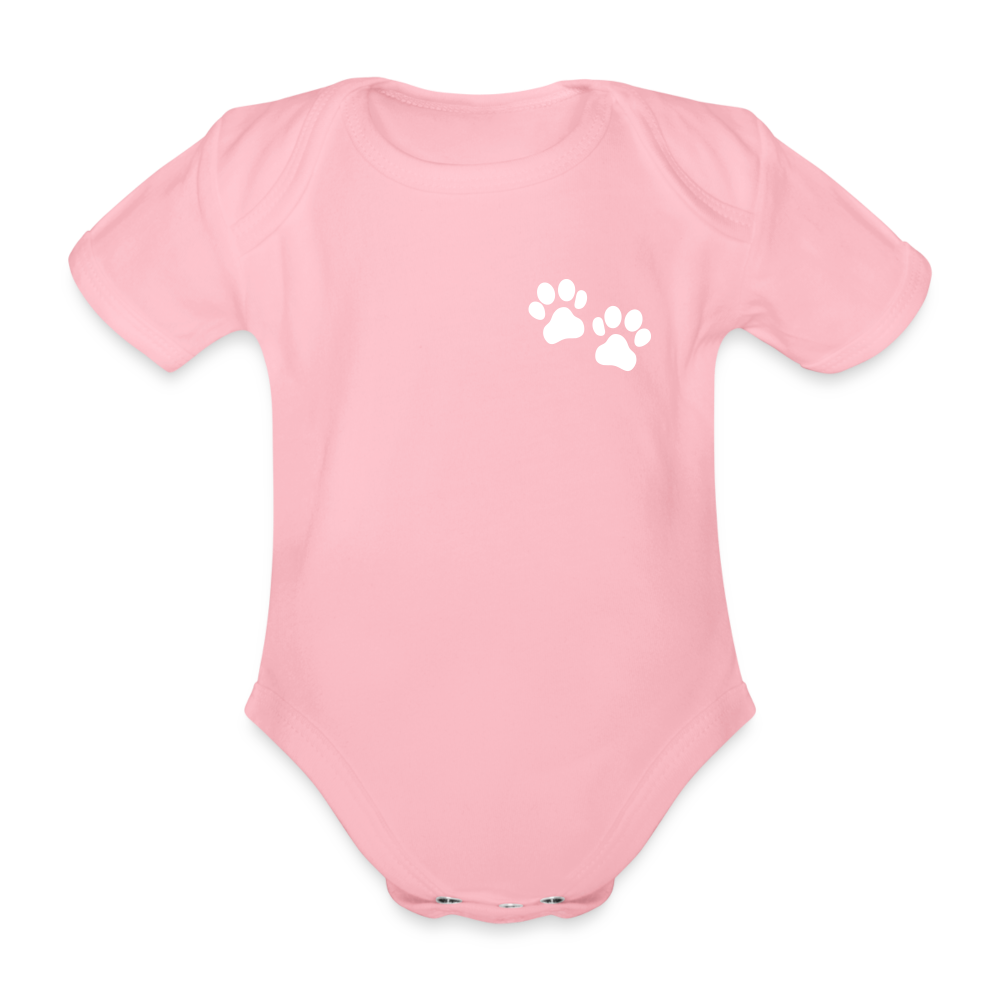 Cat Paw Baby Grow - The Freja Collection - light pink