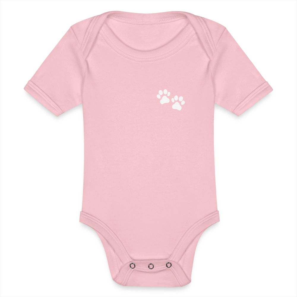 Cat Paw Baby Grow - The Freja Collection - light pink