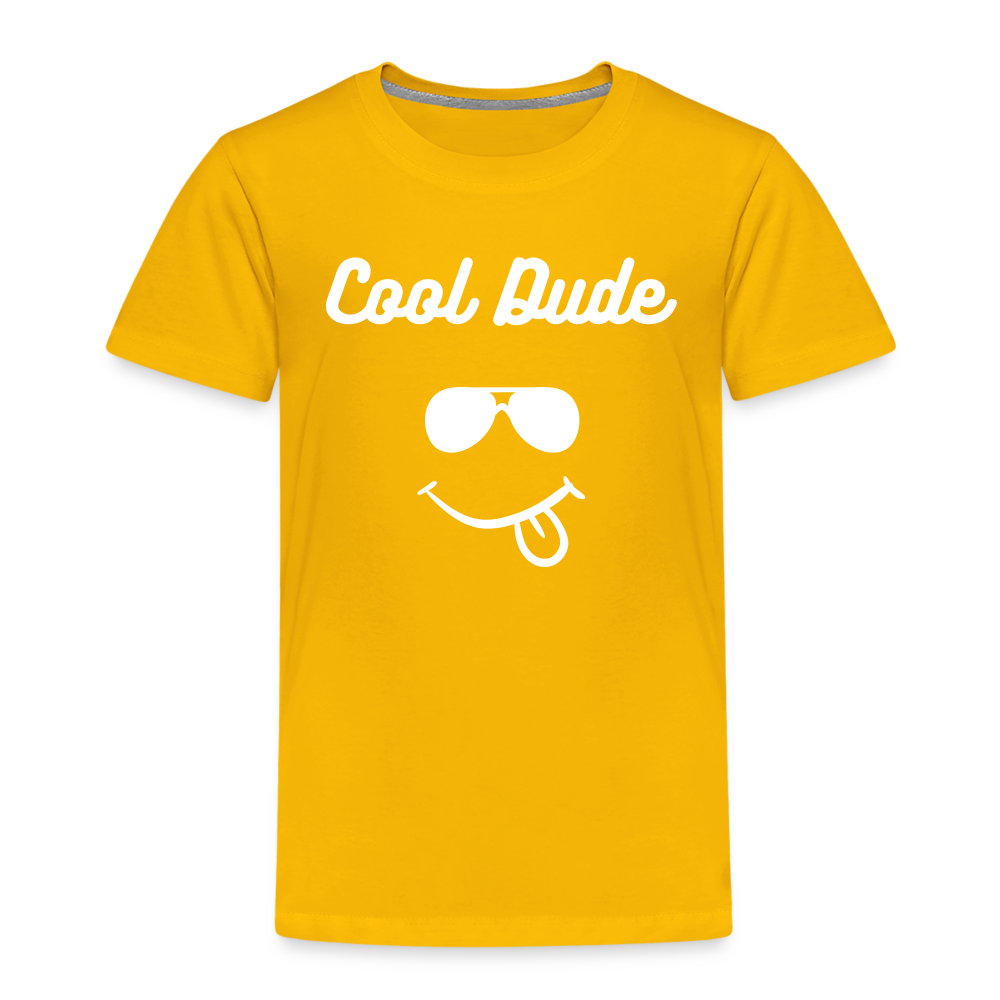 Cool Dude T Shirt - The Elijah Collection - sun yellow