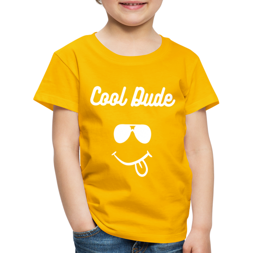 Cool Dude T Shirt - The Elijah Collection - sun yellow