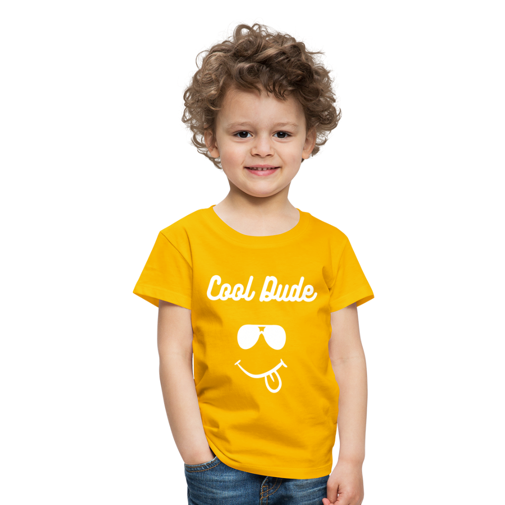 Cool Dude T Shirt - The Elijah Collection - sun yellow