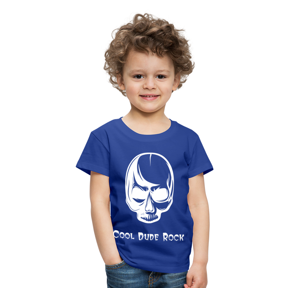 Cool Dude Rock T-Shirt - The Elijah Collection - royal blue