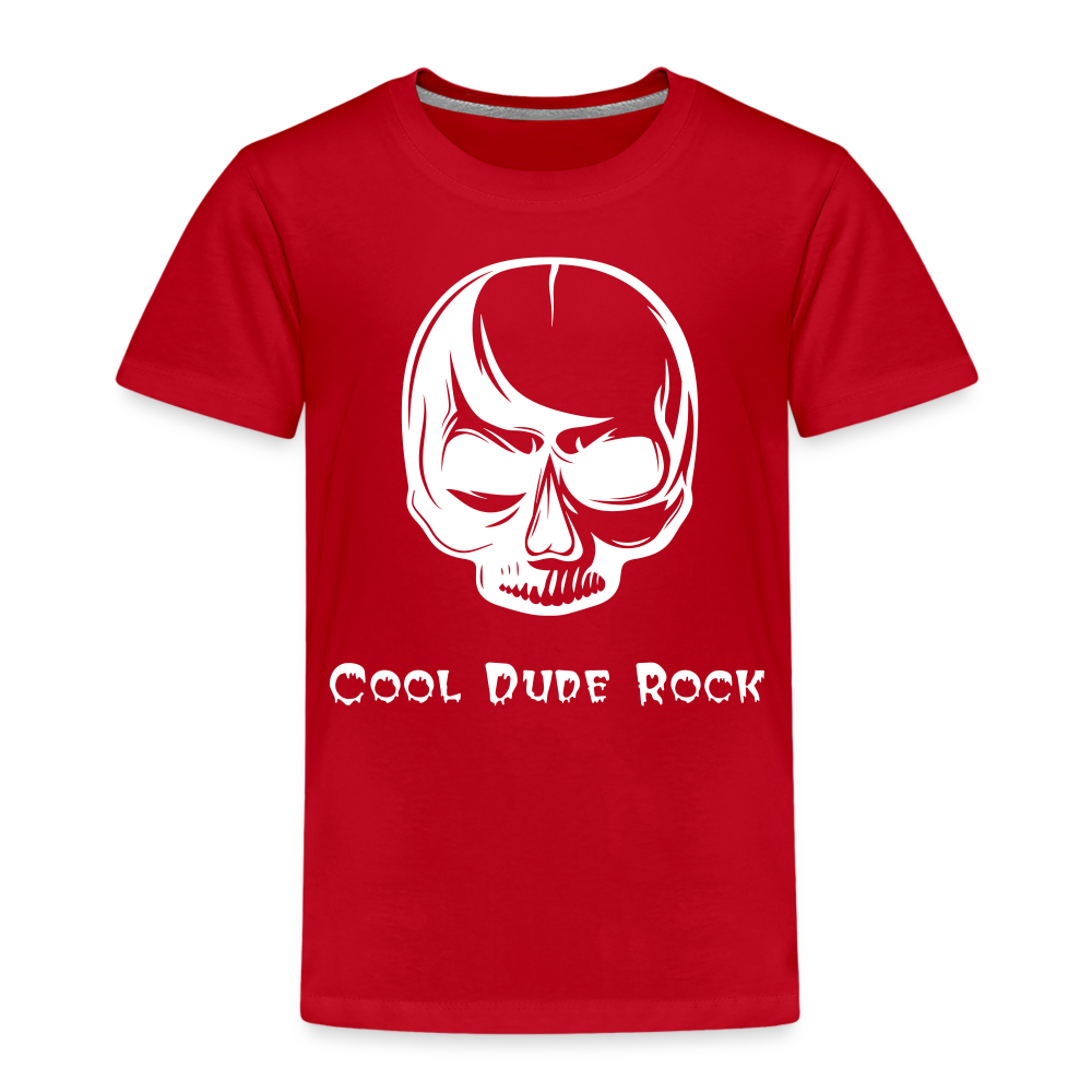 Cool Dude Rock T-Shirt - The Elijah Collection - red