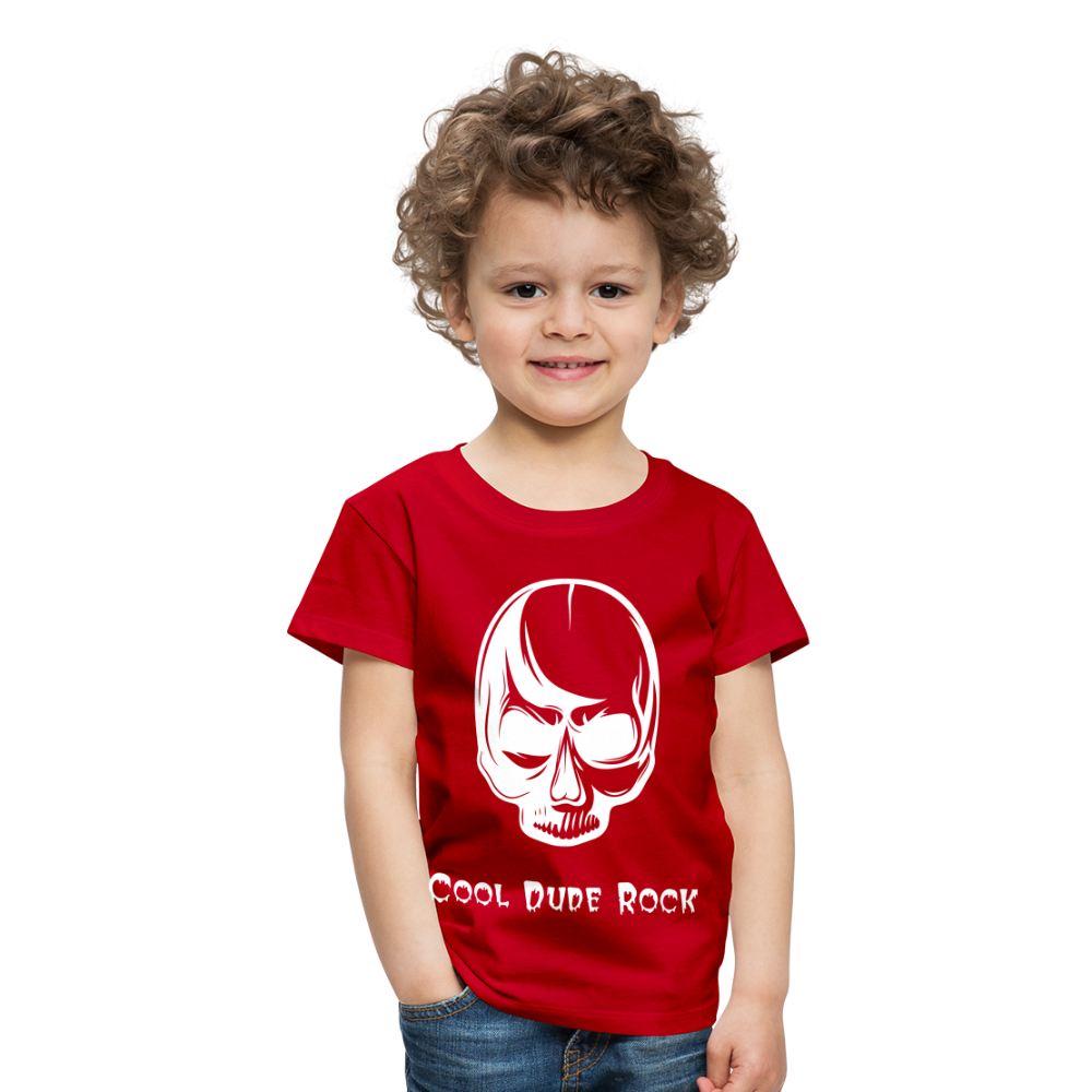 Cool Dude Rock T-Shirt - The Elijah Collection - red