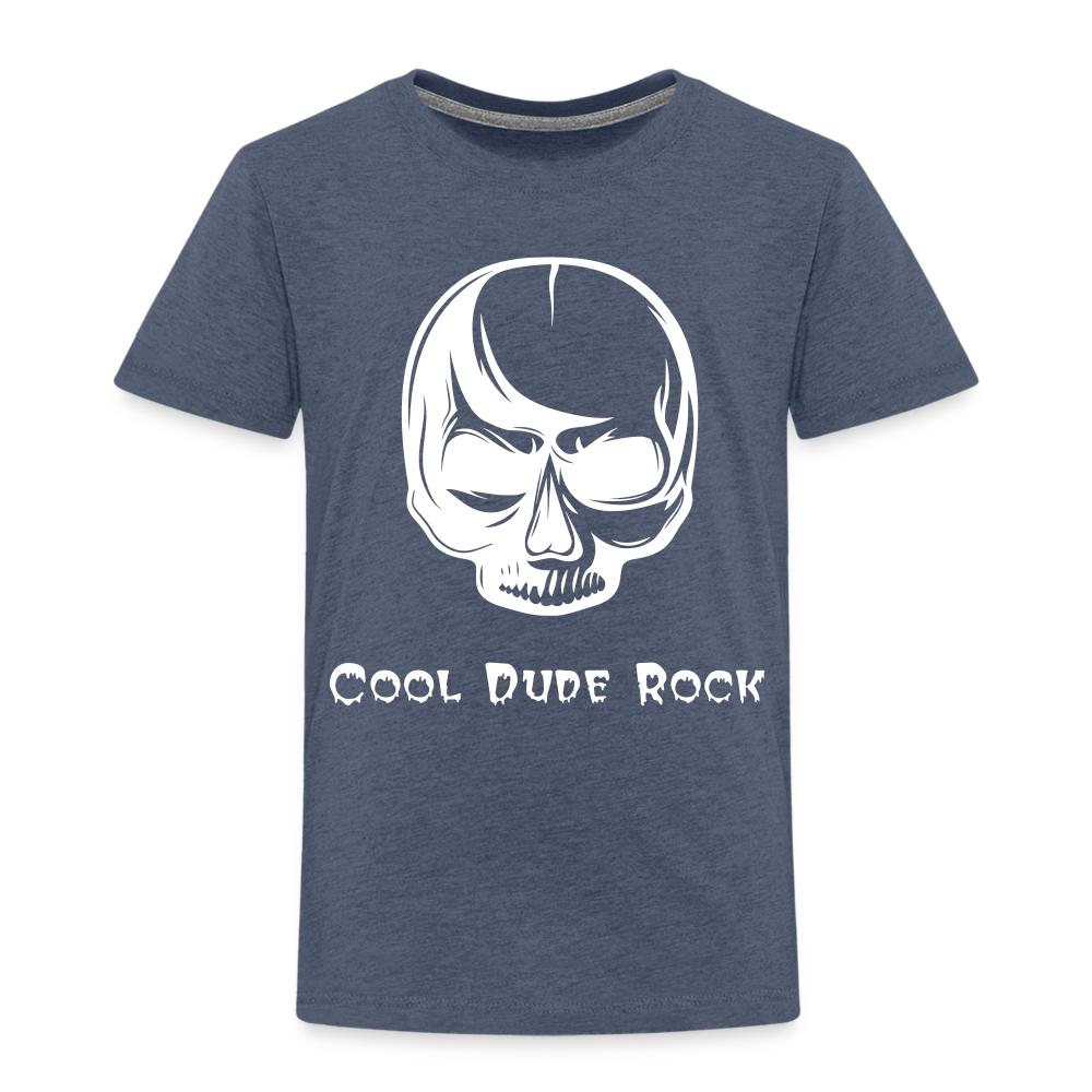 Cool Dude Rock T-Shirt - The Elijah Collection - heather blue