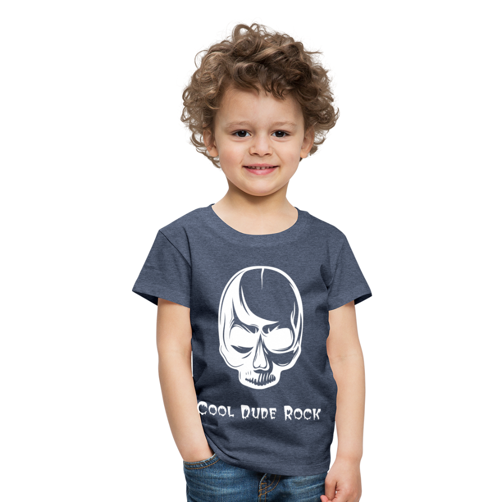 Cool Dude Rock T-Shirt - The Elijah Collection - heather blue