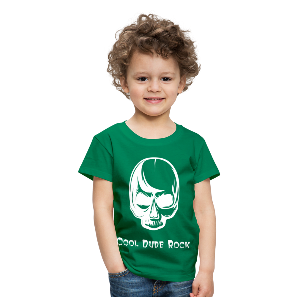 Cool Dude Rock T-Shirt - The Elijah Collection - kelly green