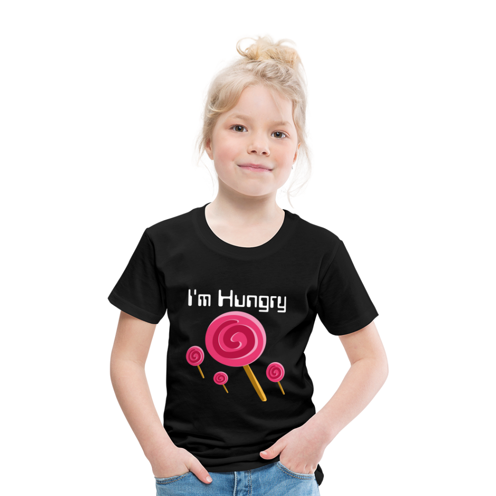 I'm Hungry T-Shirt - The Freja Collection - black